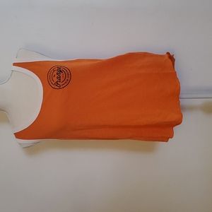Victoria's Secret Pink Syracuse Orange Tank Top Size Large
